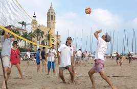 Beach Games in Barcelona
